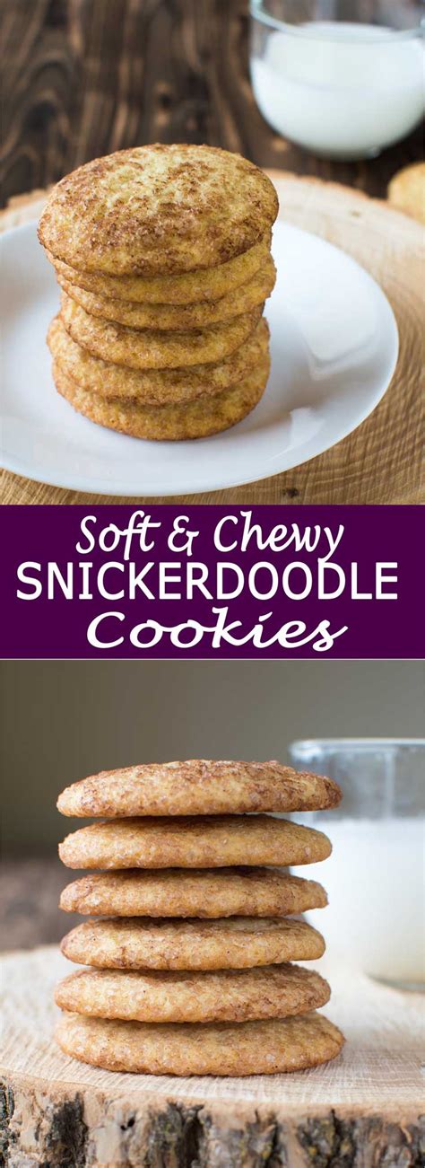 99 christmas cookie recipes to fire up the festive spirit. Soft and Chewy Snickerdoodle Cookies - Kitchen Gidget