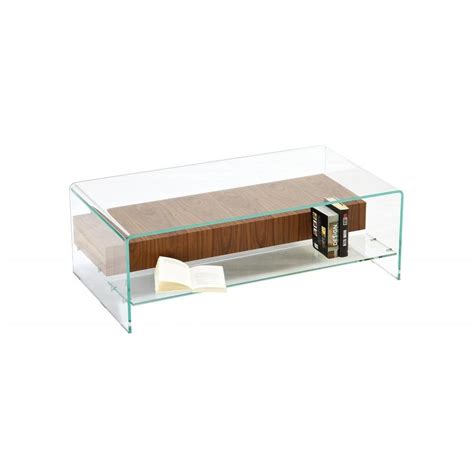 Bridge Coffee Table With Drawer And Shelf By Uk