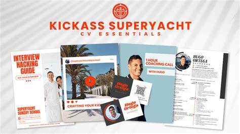Kickass Superyacht Cv Essentials
