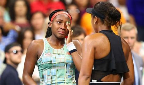 Naomi osaka comforts coco gauff after defeating her in the us open. Naomi Osaka shows incredible class to console tearful Coco ...