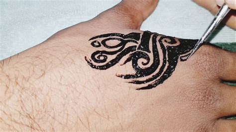 Gents Mehndi Boys Mehndi Design Mens Tattos With Black Mehndi