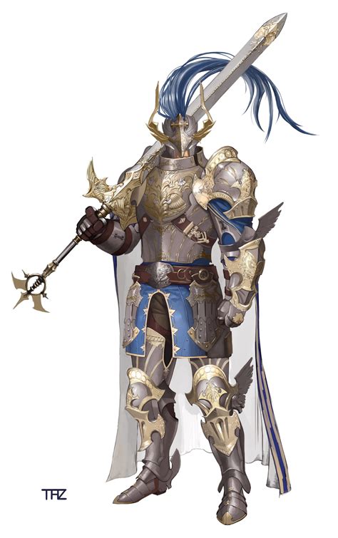 Artstation Study Work Sinwoo Jung Knight Fantasy Armor Armor Concept