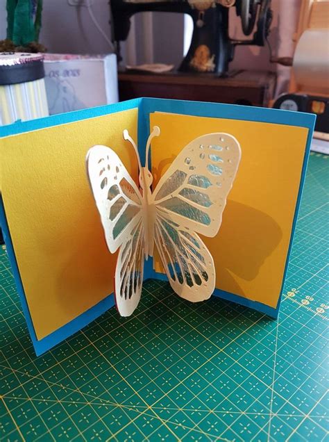 Easy Butterfly Card Diy Pop Up Tutorial Jennifer Maker 3d Cards Pop