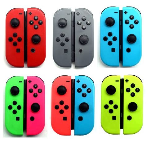 Officiel Nintendo Switch Joy Con Contrôleur Paire plusieurs couleurs disponibles eBay