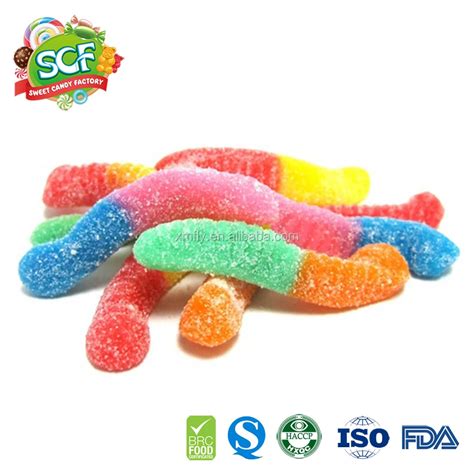 Halal Soft Sour Vat19 Gummy Worm Buy Vat19 Gummy Wormhalal Gummy