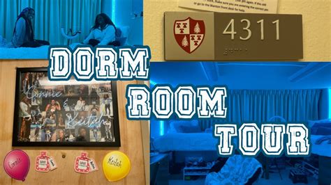 Clean With Us Dorm Room Tour Montclair State University ️ Youtube