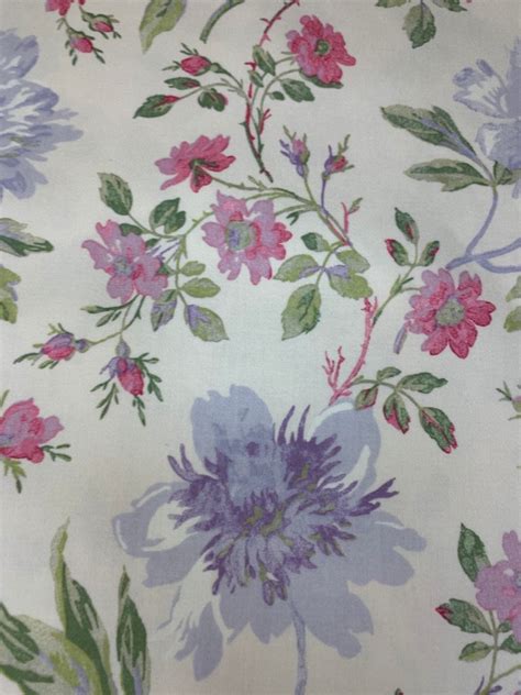 Vintage Laura Ashley 2000 Laura Ashley Fabric Floral Etsy