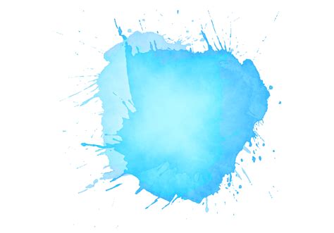 Blue Soft Watercolor Splash 1308236 Vector Art At Vecteezy