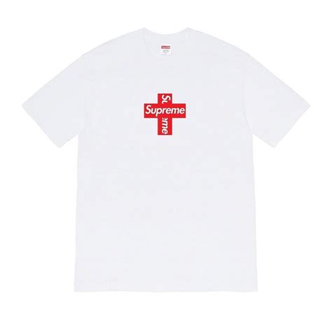 Supreme Cross Box Logo Anche T Shirts Oltre A Hoodies In Arrivo Per La