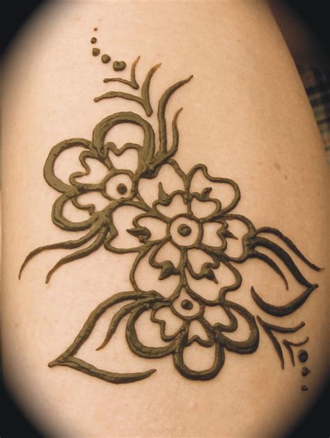 Small Henna Tattoo Designs For Hand Feet Arabic Beginners