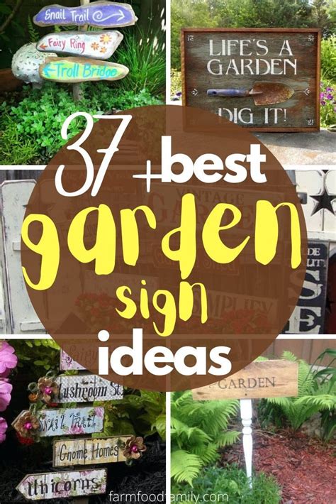 37 Creative And Funny Garden Sign Ideas For 2024 Funny Garden Signs