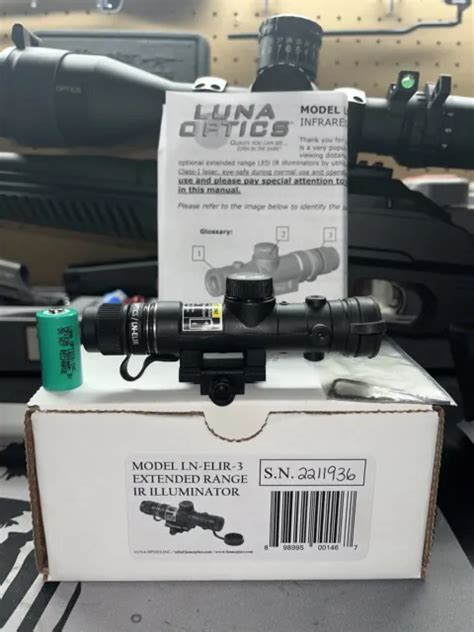 Luna Optics Ln Elir 3 Extended Range Laser Ir Illuminator 30000