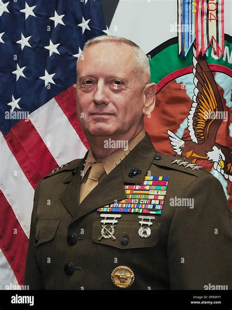Official Portrait United States Marine Corps Four Star General James N