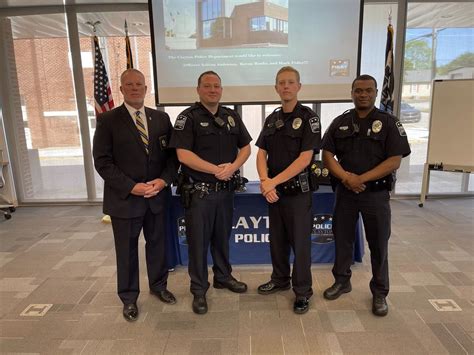 Clayton Police Department Swears In Three Officers Joco Report