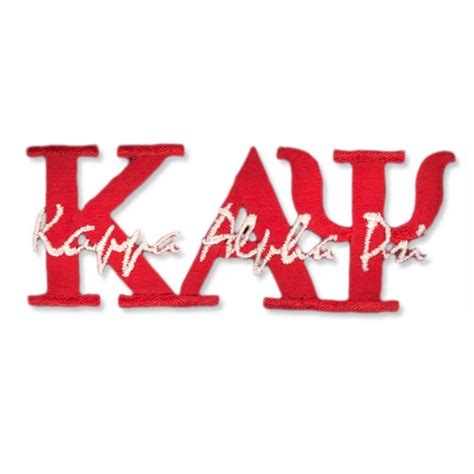 Kappa Alpha Psi Signature Patch The College Crib