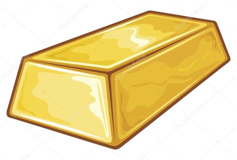 Vector Illustration Of Gold Brick Stock Vector By ©tribaliumivanka 12679054