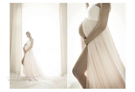 Chiffon Maternity Gown Photography Maternity Dress Maternity Etsy
