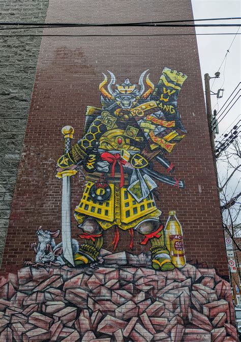 Wu Tang Street Art In Montréal Rwutang