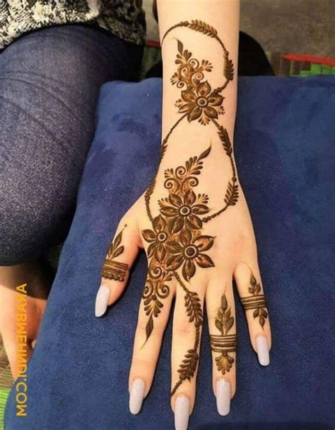64 Beautiful Arabic Mehndi Designs For Left Hand Her Gazette