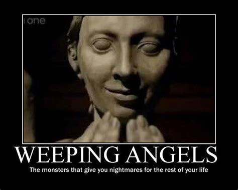 Weeping Angel Motivational Poster Doctor Who Funny Weeping Angel