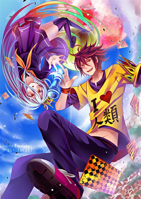 Blank gamers are considered to be the best gamers in the world having never lost a game no matter what game. No Game No Life by hen-tie on DeviantArt