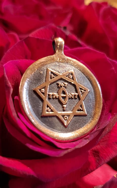 Babalon Seal Pendant Altardivination Coin Or Rosary Etsy