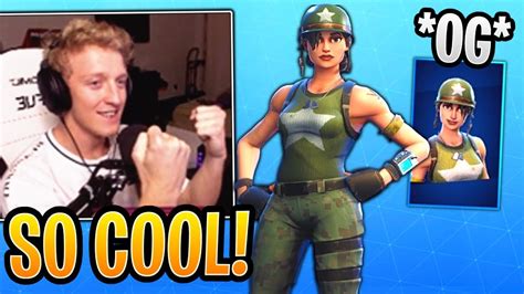 Tfue Loves His New Og Munitions Expert Skin He Got Ted Fortnite