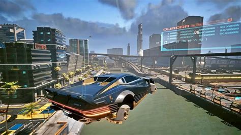 Heavily Modded Cyberpunk 2077 Boasts Flying Cars And Amazing Graphics