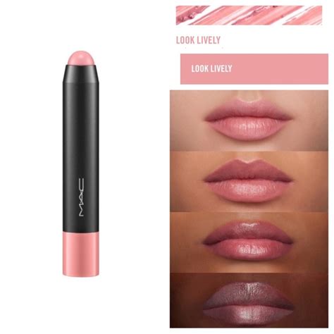 Mac Cosmetics Makeup Mac Patentpolish Lip Pencil In Look Lively Poshmark
