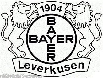 Current news, squad, fixtures and everything about the club for you. Emblem of Bayer Leverkusen Coloring ~ Child Coloring