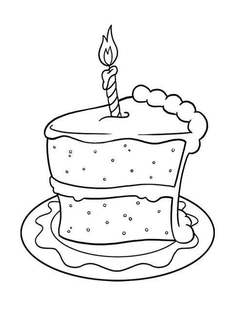 Flower adult, mandala, zentangle, advanced, hard, color by number for adults, christmas adults. Birthday Cake Coloring Pages For Kids - Coloring Home