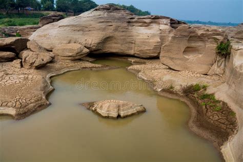 Sam Phan Bok Canyon In Thailand Stock Image Image Of Outdoor
