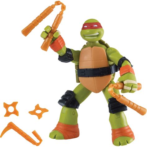 Teenage Mutant Ninja Turtles 5 Xxx Battle Shell Michelangelo Basic Action Figure
