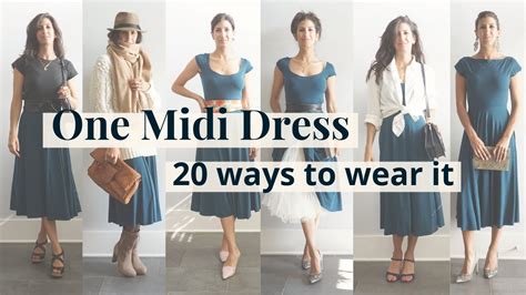 How To Wear A Midi Dress Dresses Images 2022