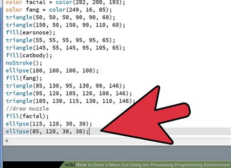 Drawing a basic house with c. How to Draw a Mean Cat Using the Processing Programming ...