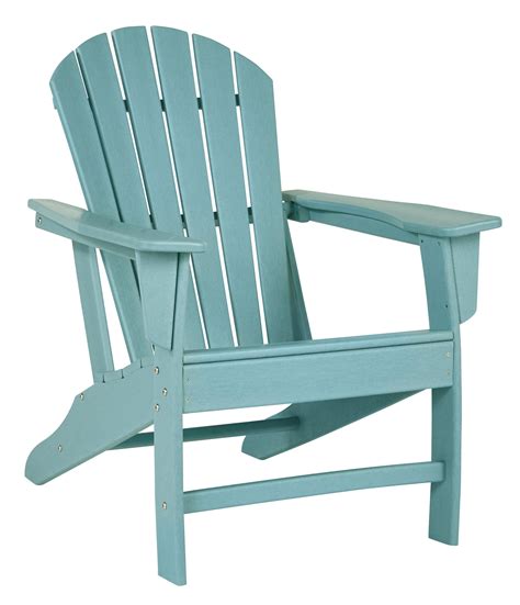 Contemporary Plastic Adirondack Chair With Slatted Back Turquoise