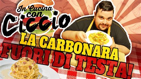 Video recetas para thermomix tm31. In Cucina con Ciccio: La Carbonara Fuori di Testa! - YouTube