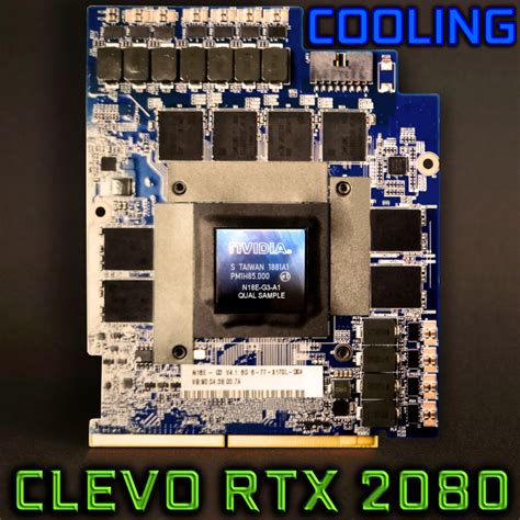 Clevo Nvidia Rtx 2080 Mxm Cooper Cooling Backplate Ebay
