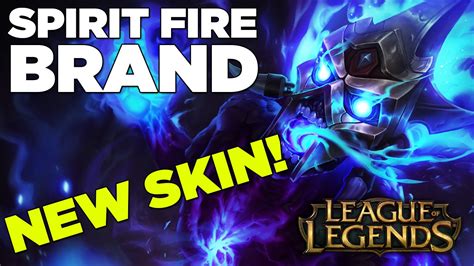 I propose a new league of legend overlay design for your stream on twitch or for your youtube videos. **NEW** SPIRIT FIRE Brand SKIN! | League Of Legends "Skin ...