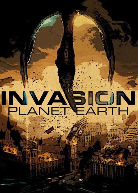 Invasion Planet Earth Poster By Gondrong Ndeso Displate