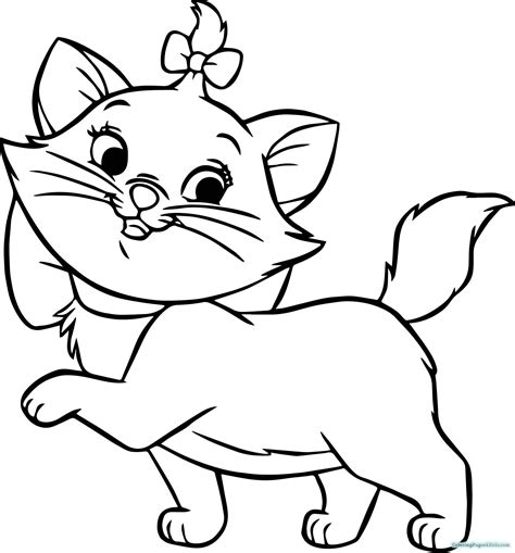 ⭐ free printable cat coloring book. Cute Kitten Coloring Pages PDF - Free Coloring Sheets ...