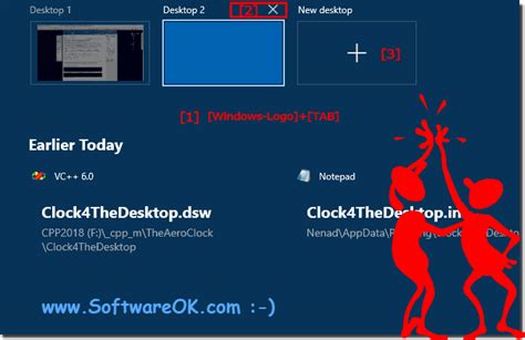 Hotkey To Switch Between Virtual Desktops In Windows 10 11