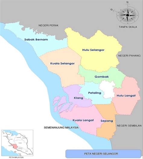 It borders the state of perak to the north, pahang to the east, sabak bernam district to the northwest, kuala selangor district to its. GiLoCatur's Blog