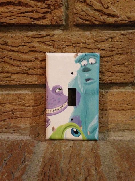 Monsters Inc Light Switch Cover Monsters Inc Sulley Boo Etsy