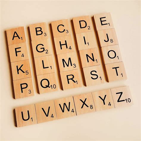 Alphabet Game Tiles Letters Papemelroti