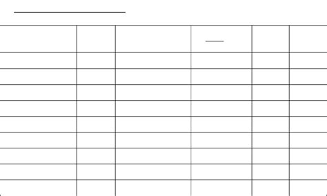 Unit Meeting Attendance Sheet In Word And Pdf Formats