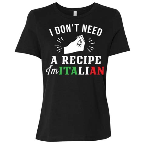 don t need recipe i m italian women short sleeve t shirt bigshopper womens shorts shirts