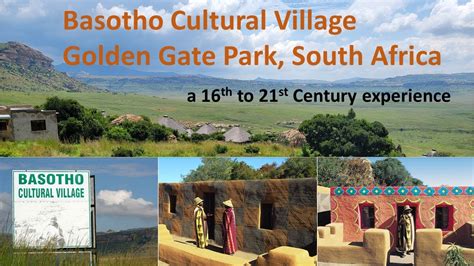 Tour The Basotho Cultural Village In The Golden Gate National Park