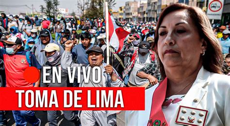 Protestas En Lima En Vivo últimas Noticias ¿suspenden Las Clases Y