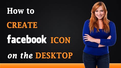 How To Create A Facebook Icon On The Desktop Youtube